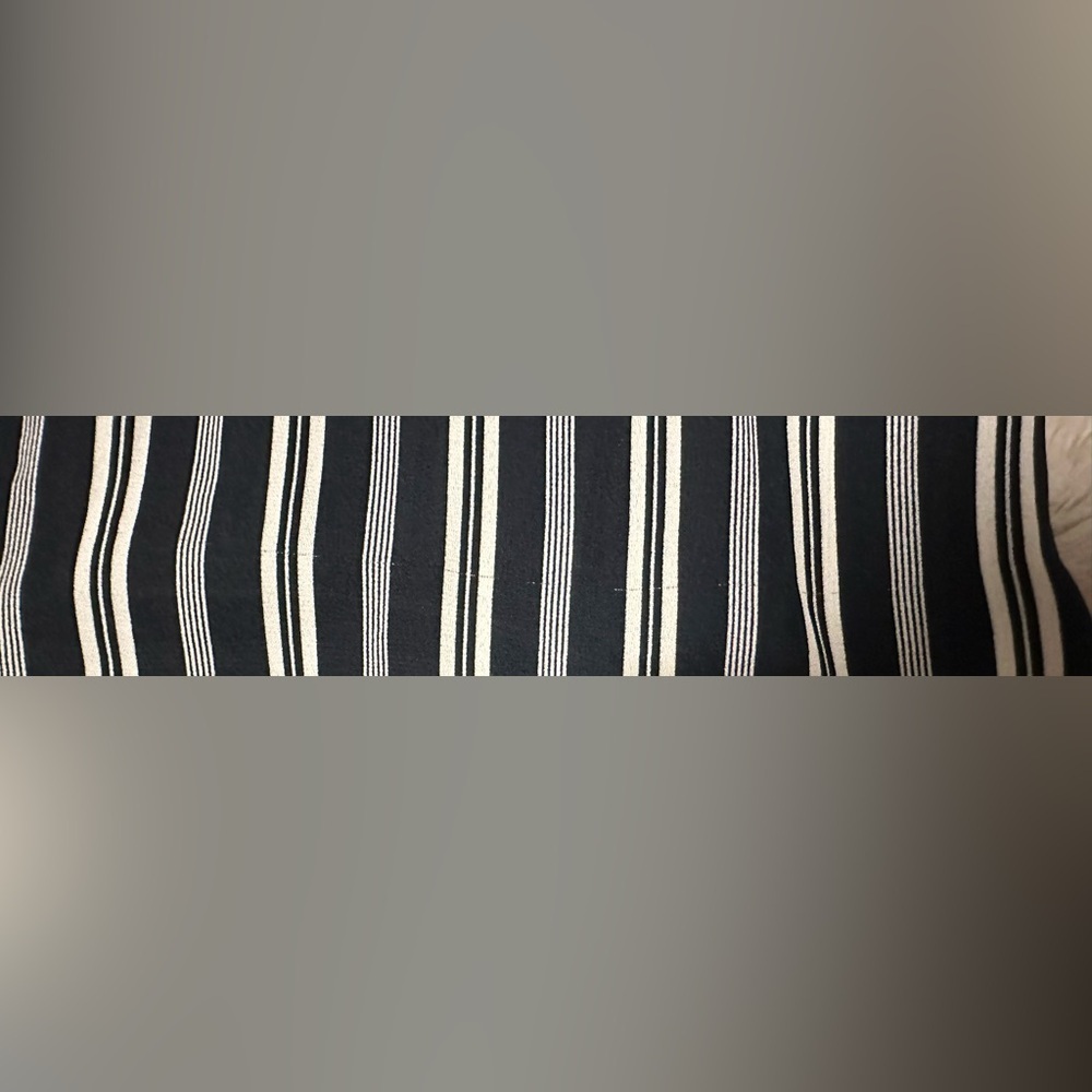 Banana Republic Striped High Low Asymmetric Hem Blouse - Picture 8 of 8